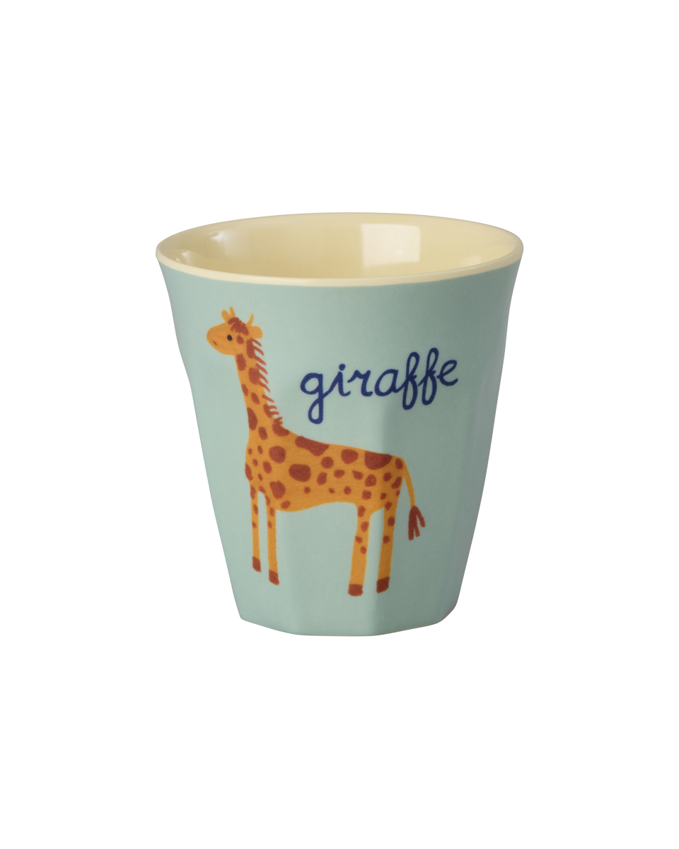 Kinderbecher Set 6er Pack/  ABC Print blau 160 ml