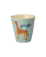 Kinderbecher Set 6er Pack/  ABC Print blau 160 ml