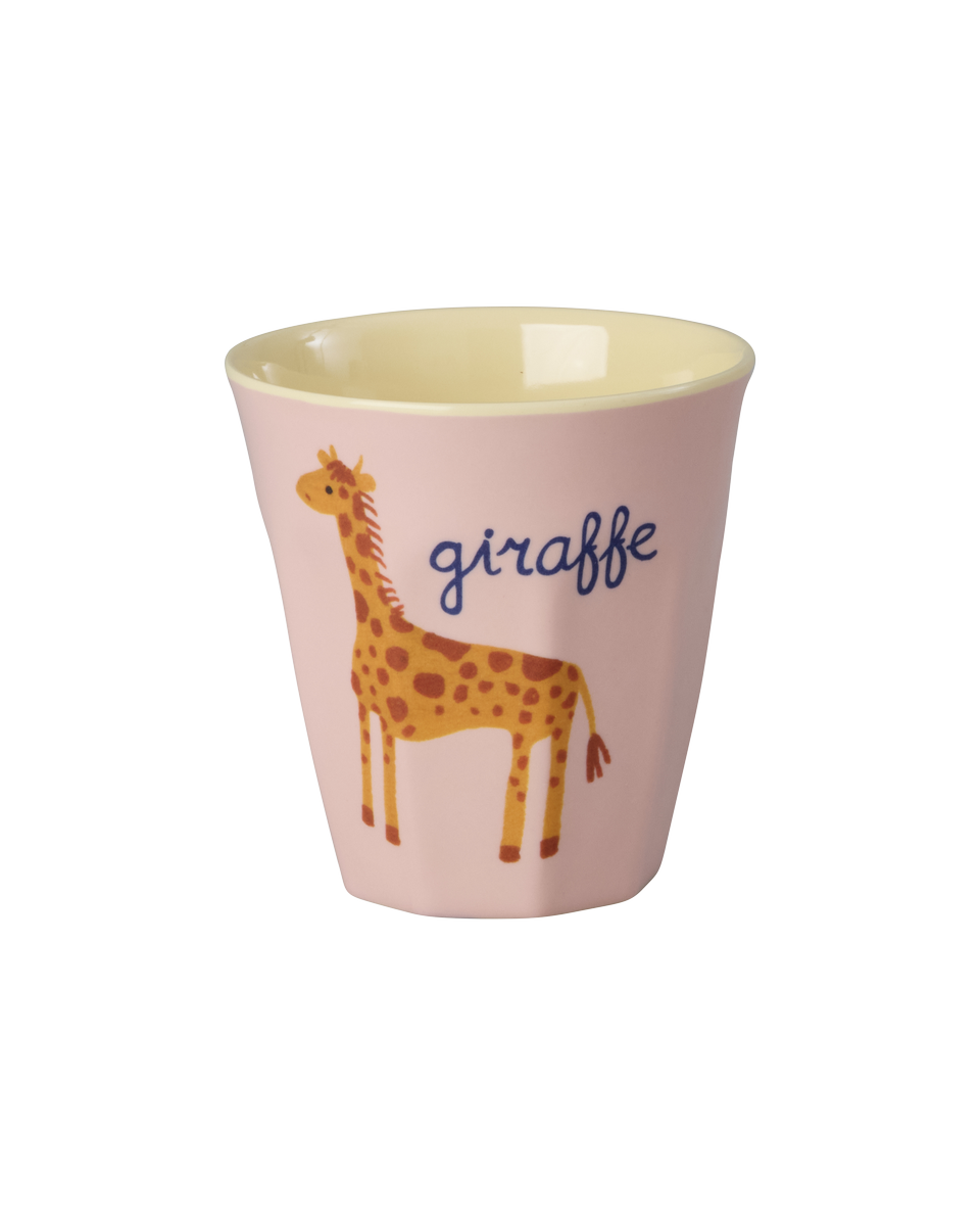 Kinderbecher Set 6er Pack/  ABC Print rosa 160 ml