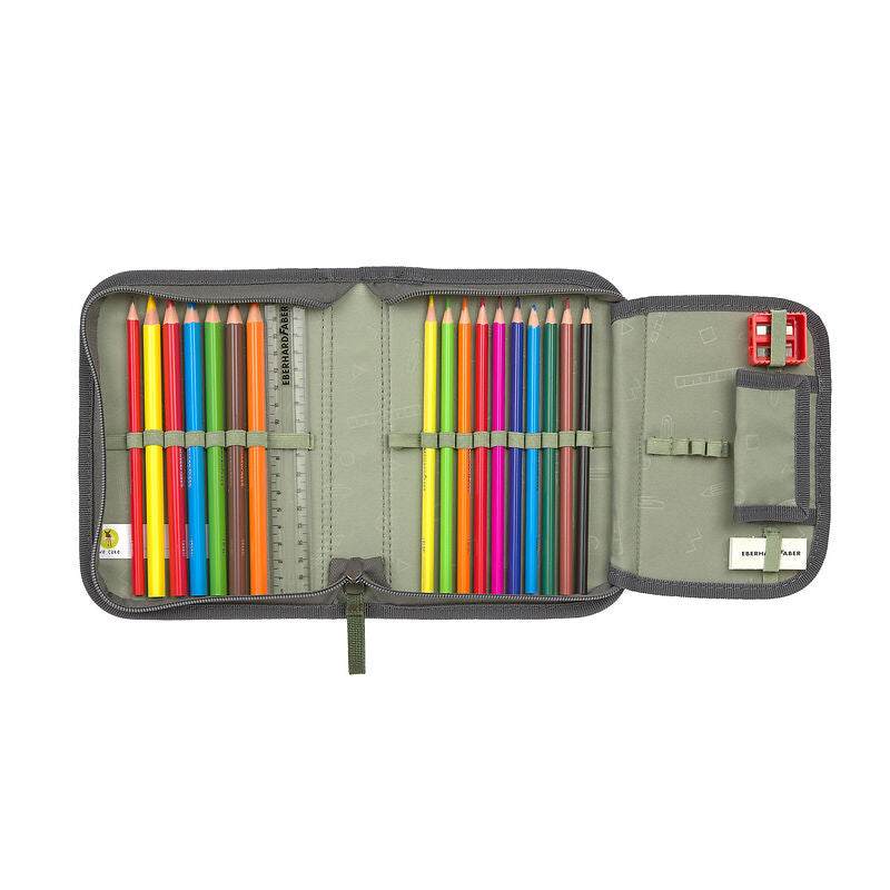 Schulranzen Set 7-teilig Slim, Unique  Anthrazit