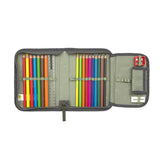 Schulranzen Set 7-teilig Slim, Unique  Anthrazit