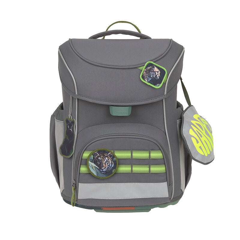 Schulranzen Set 7-teilig Slim, Unique  Anthrazit