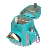 Schulranzen Set 7-teilig Slim /Unique Türkis