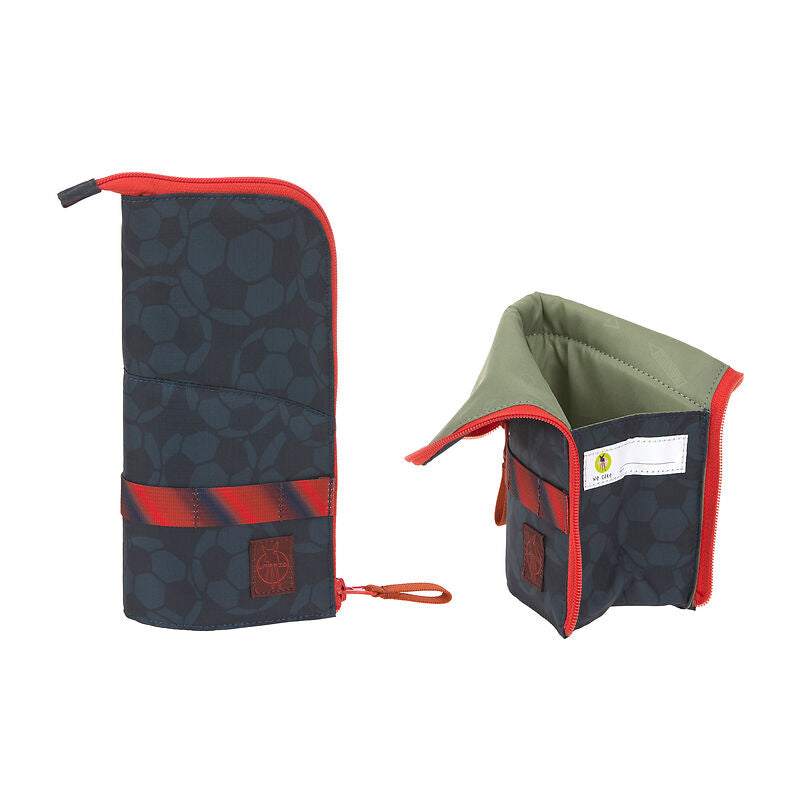 Schulranzen Set 6-teilig Light/ Unique Fußball Dunkelblau