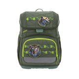 Schulranzen Set 6-teilig Light, Unique, Jungle Grün