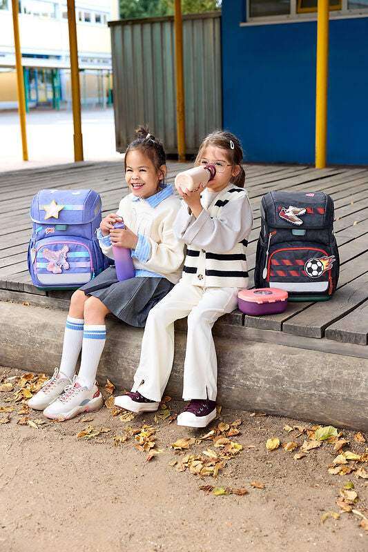 Schulranzen Set 6-teilig Light, Unique Cloud Lilac