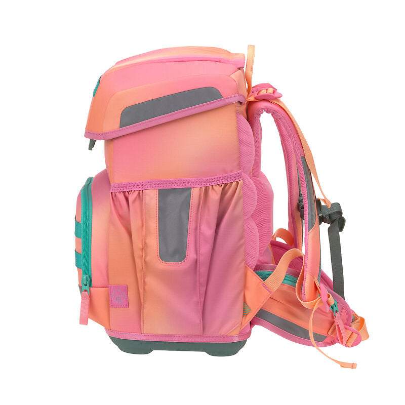 Schulranzen Set 6-teilig Light/ Unique, Sunset Pink