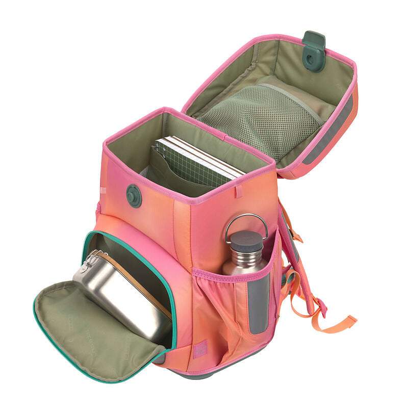 Schulranzen Set 6-teilig Light/ Unique, Sunset Pink