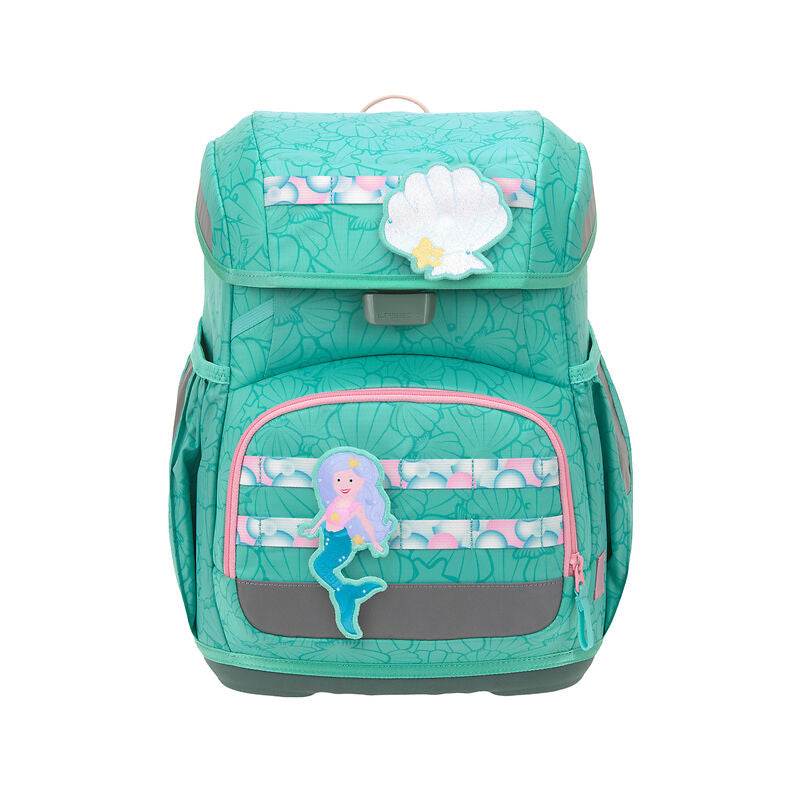 Schulranzen Set 6-teilig Light/ Seashell Türkis