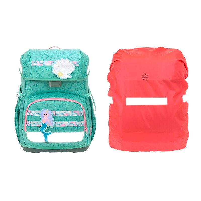 Schulranzen Set 6-teilig Light/ Seashell Türkis