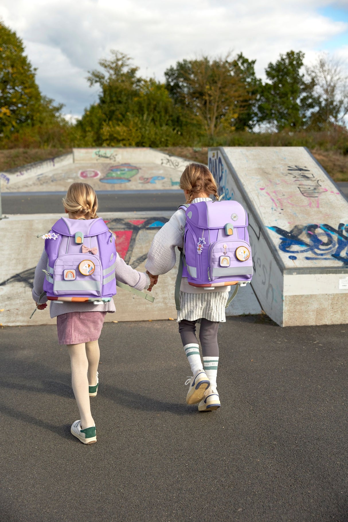 Schulranzen-Set 7-teilig Boxy, Unique violet/ lavendel