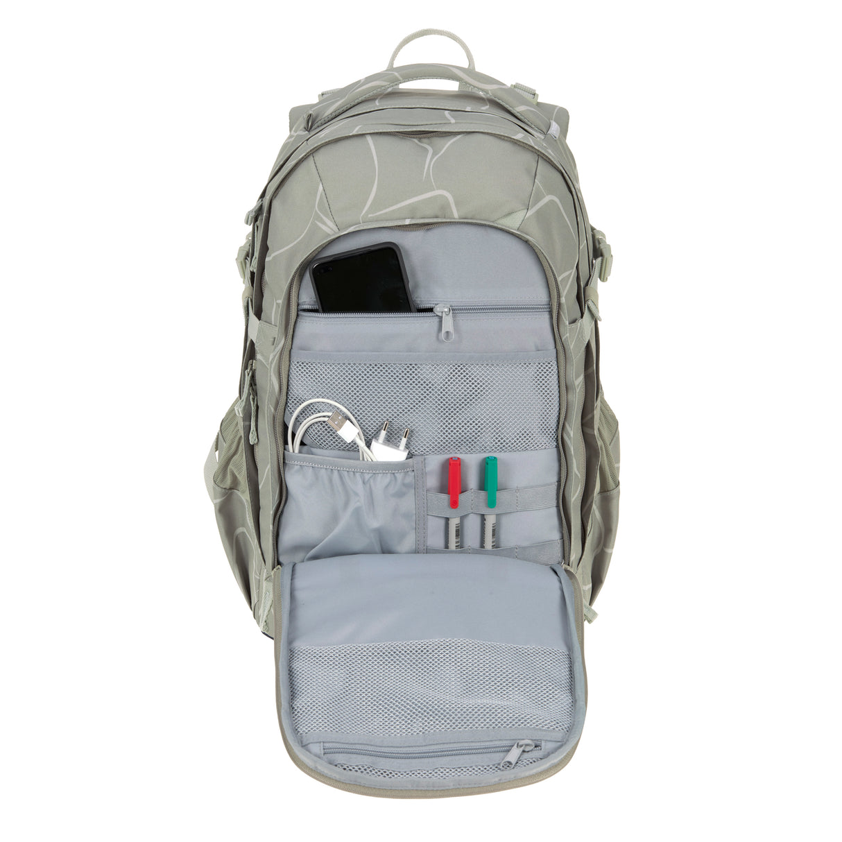 Schulrucksack Origin Bold Curve /Grün