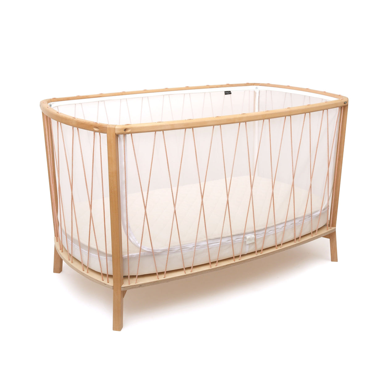 Babybett KIMI- Organic Bois de Rose