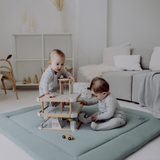 Krabbeldecke - Mini Pique Essential Mint