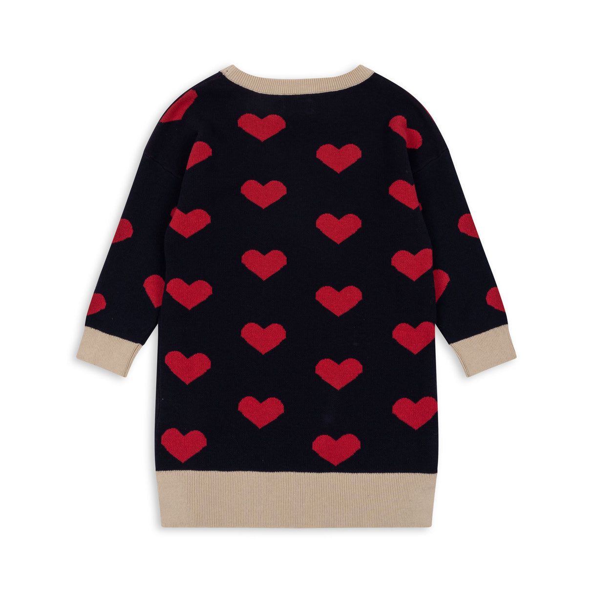 Kleid Lapis/ Navy Heart - korbmayer. ganz besonders. für kinder.