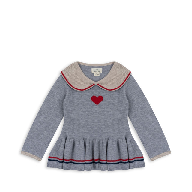 Pullover Maxime/ Heart Stripe - korbmayer. ganz besonders. für kinder.