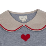 Pullover Maxime/ Heart Stripe - korbmayer. ganz besonders. für kinder.