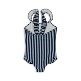 Badeanzug Dea/ Navy Stripe - korbmayer. ganz besonders. für kinder.