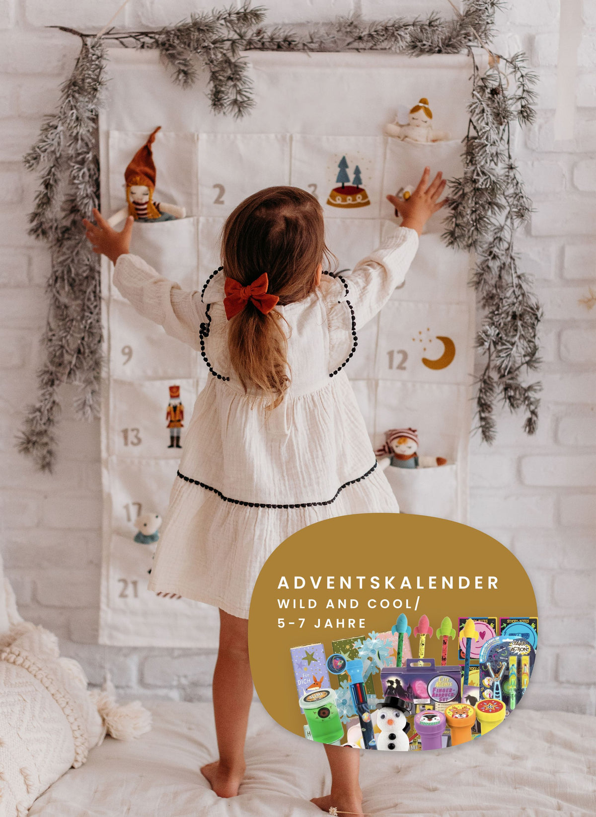 Adventskalender & Füllung wild and cool 5-7 Jahre