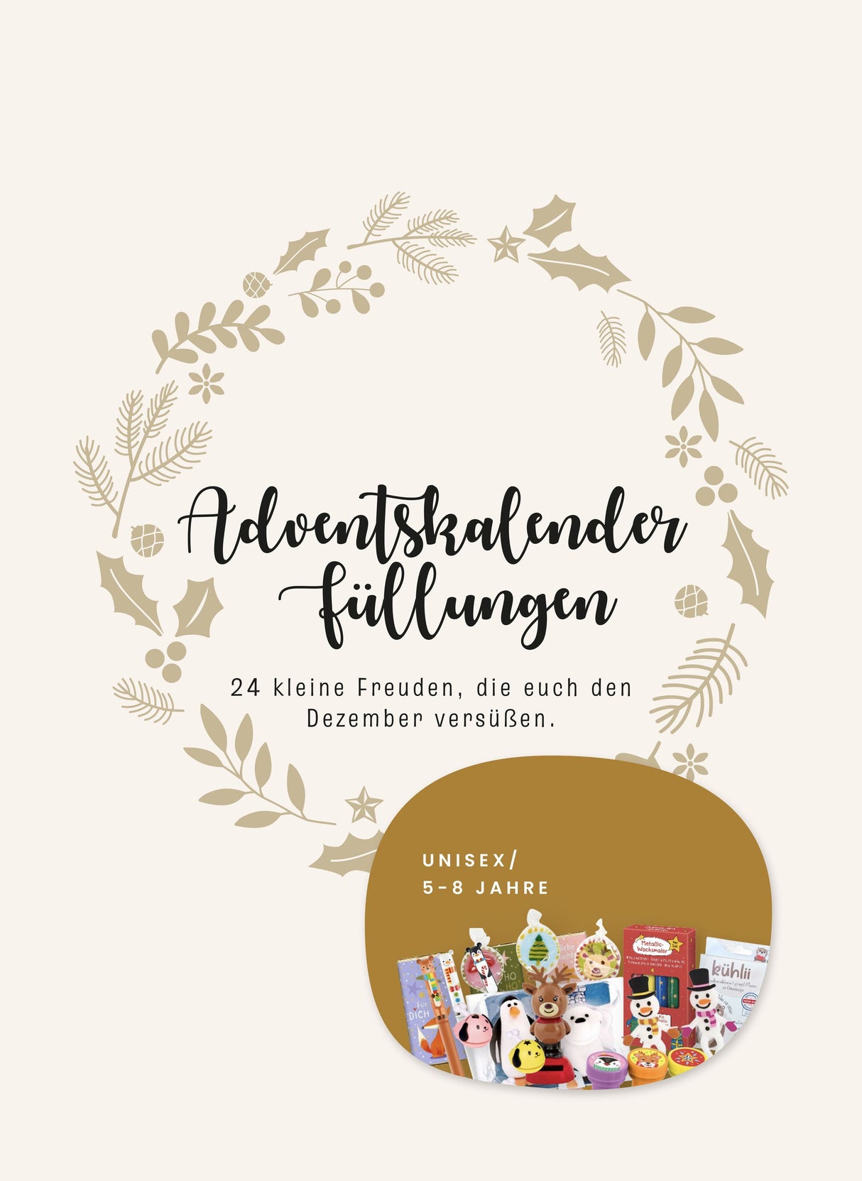 Adventskalender- Füllung Unisex 5-8 Jahre