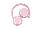 Bluetooth Kopfhörer mit Licht - Rosa