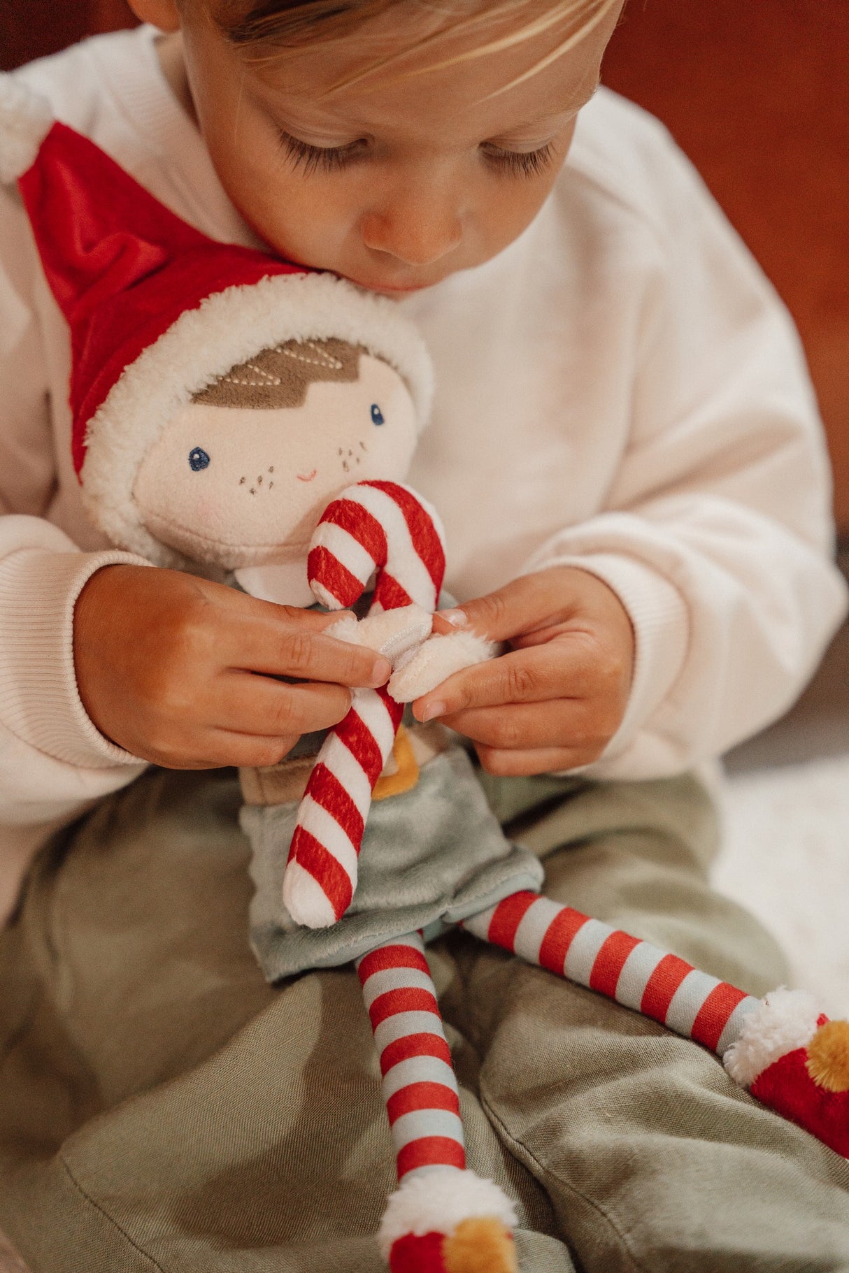 Kuschelpuppe Weihnachten - korbmayer. ganz besonders. für kinder.