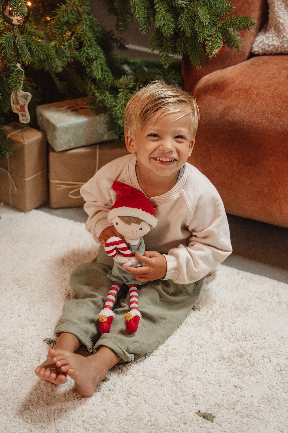 Kuschelpuppe Weihnachten - korbmayer. ganz besonders. für kinder.