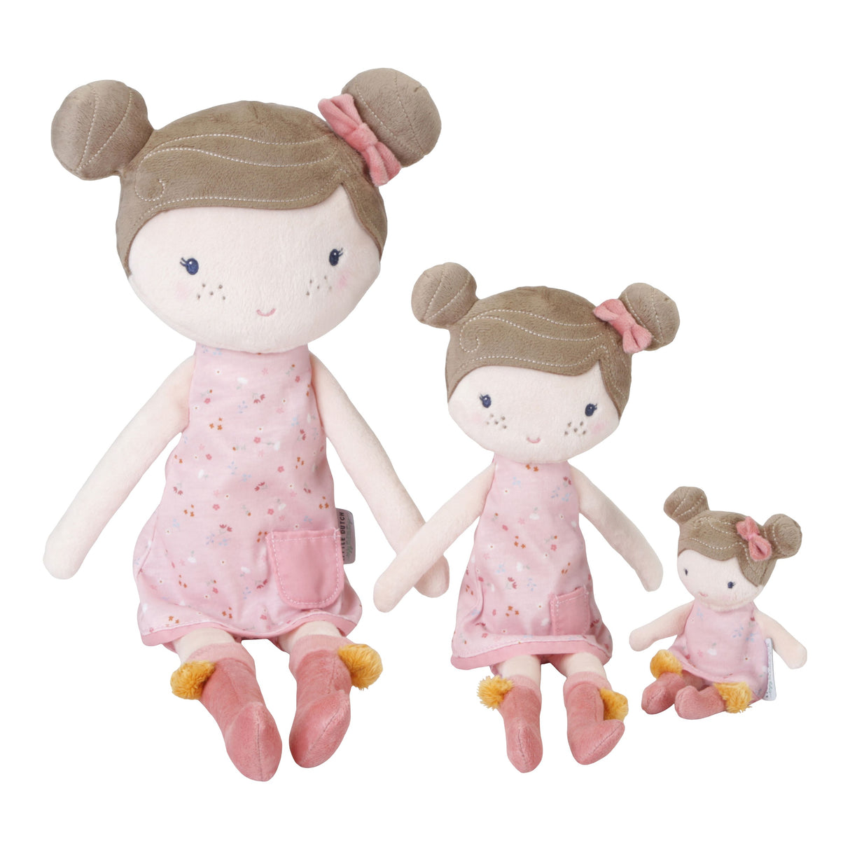 Kuschelpuppe Rosa 35 cm - korbmayer. ganz besonders. für kinder.