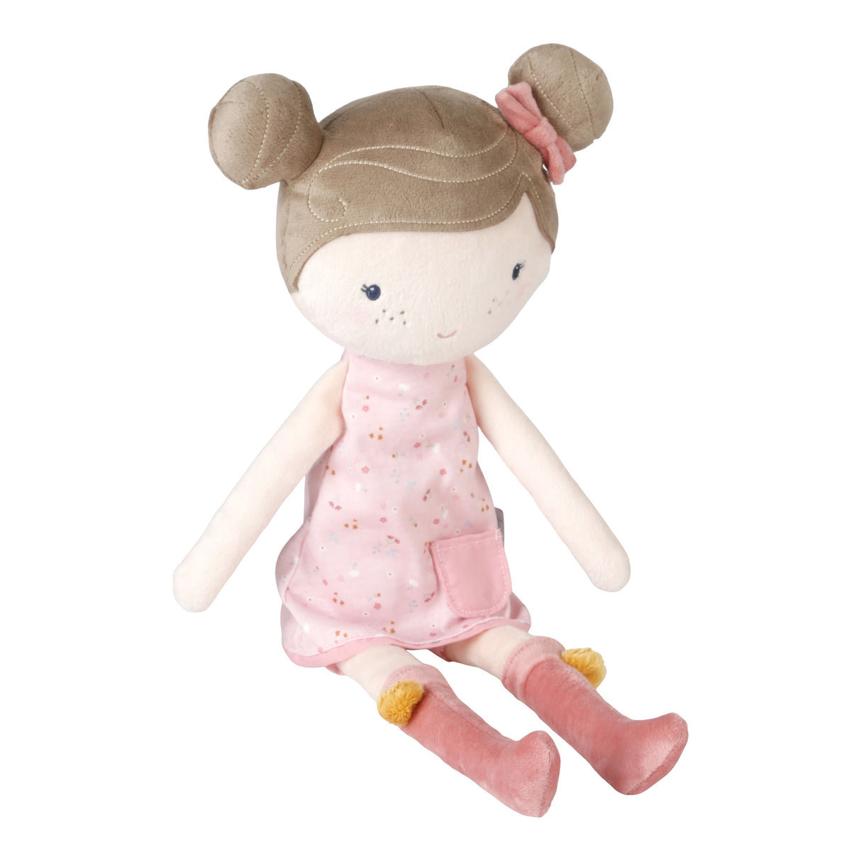 Kuschelpuppe Rosa 35 cm - korbmayer. ganz besonders. für kinder.