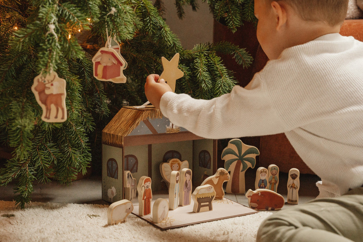 Weihnachtskrippe limitierte Edition - korbmayer. ganz besonders. für kinder.