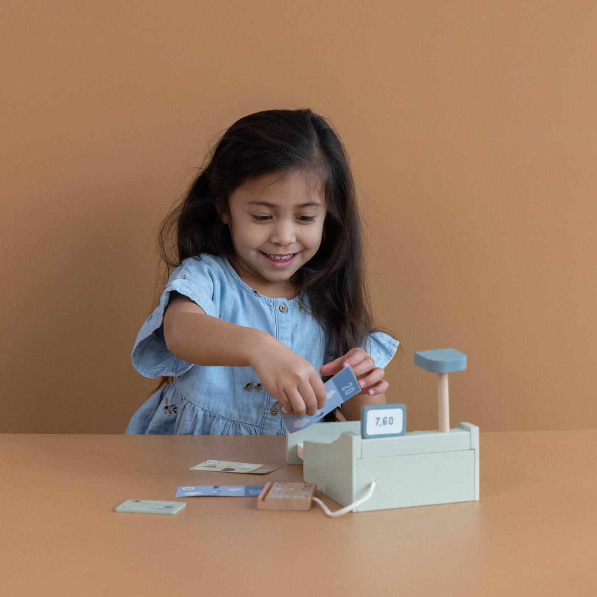 Holz Spielkasse mit Scanner - korbmayer. ganz besonders. für kinder.