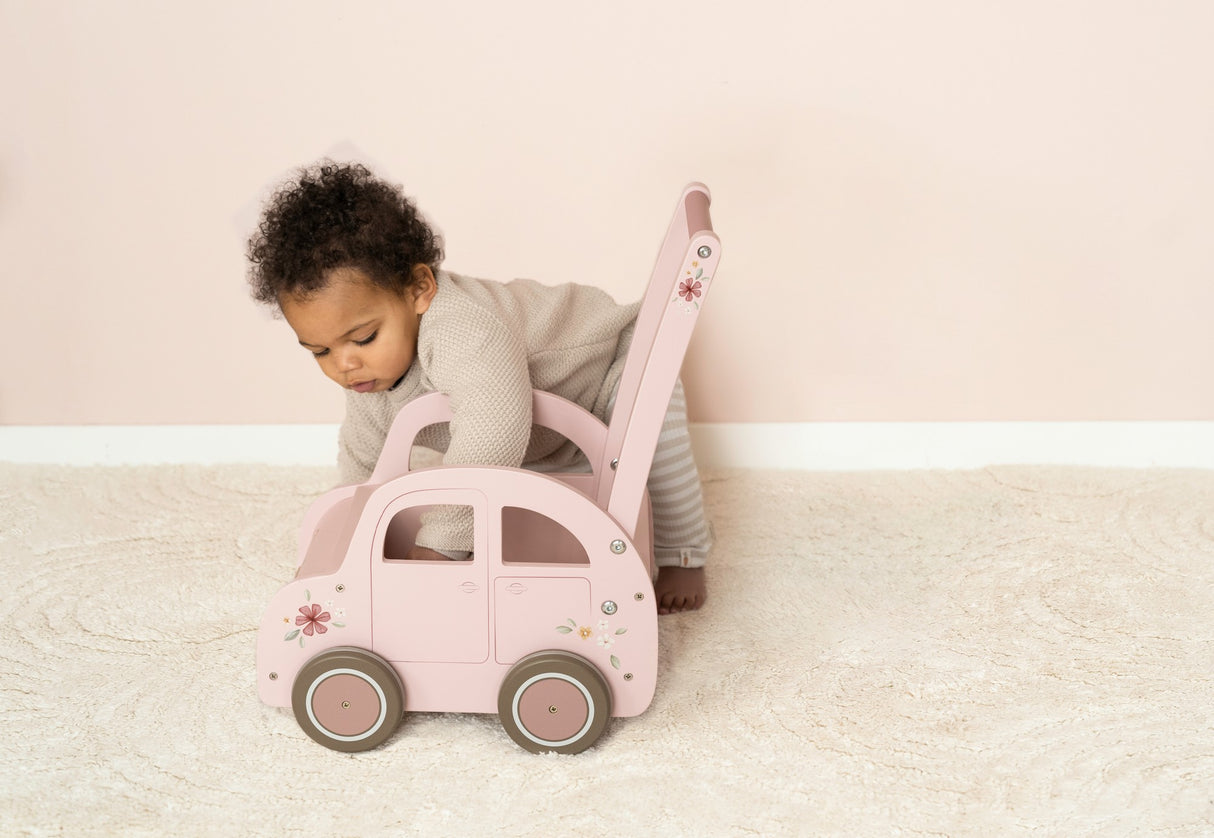 Lauflernwagen Rose