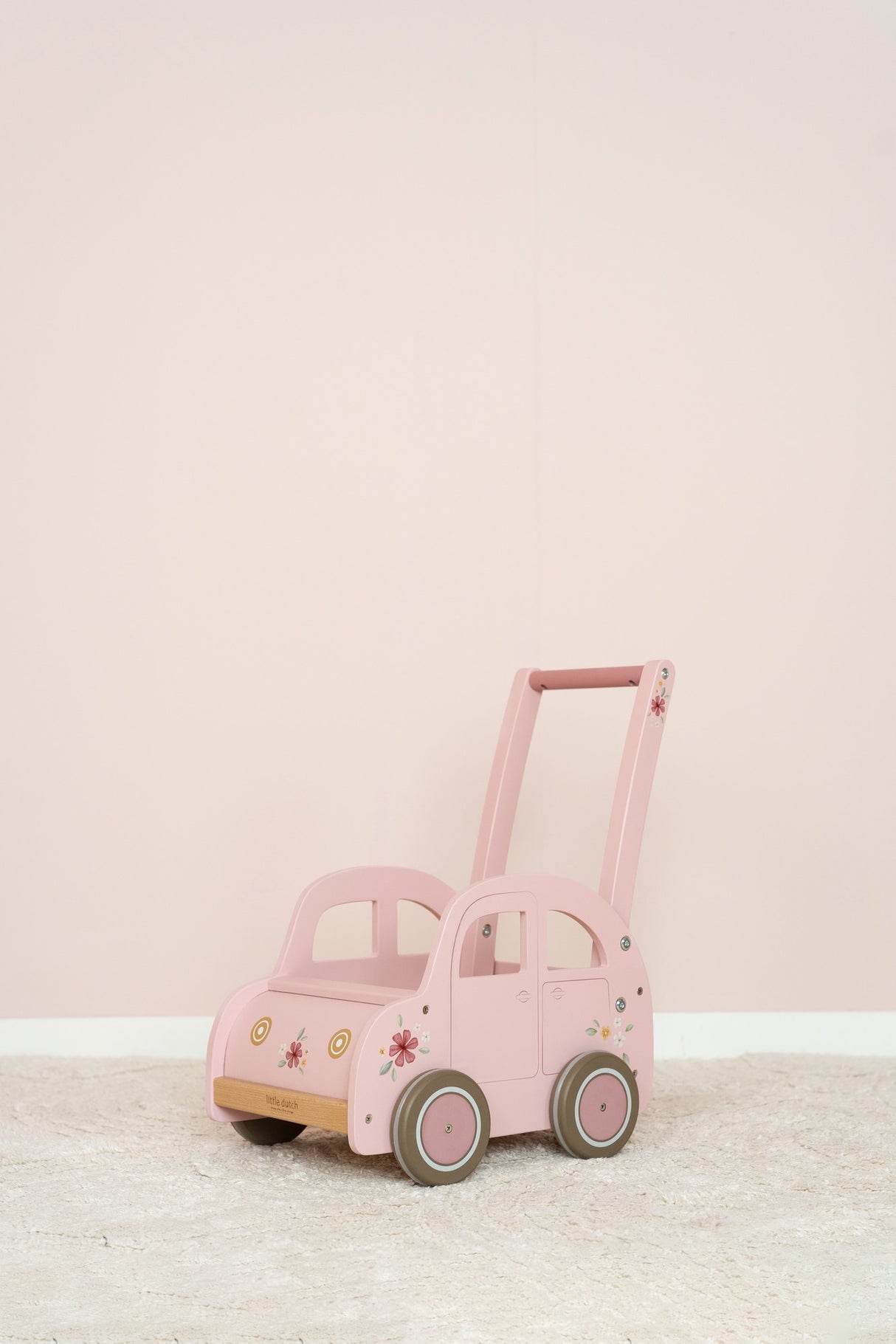 Lauflernwagen Rose