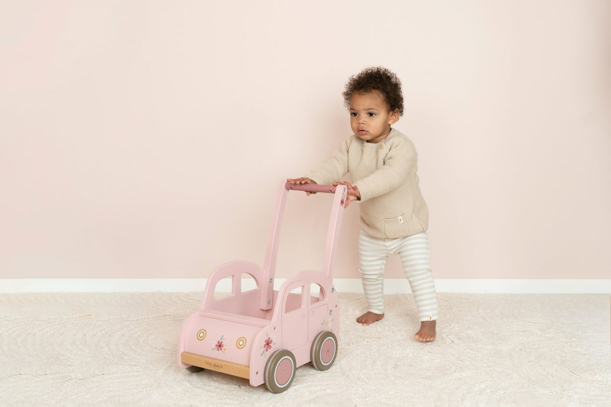 Lauflernwagen Rose