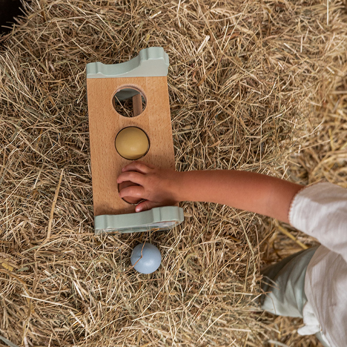 Hammerbank mit rollenden Kugeln Little Farm - korbmayer. ganz besonders. für kinder.