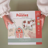 6 in 1 Puzzle Set Little Farm - korbmayer. ganz besonders. für kinder.