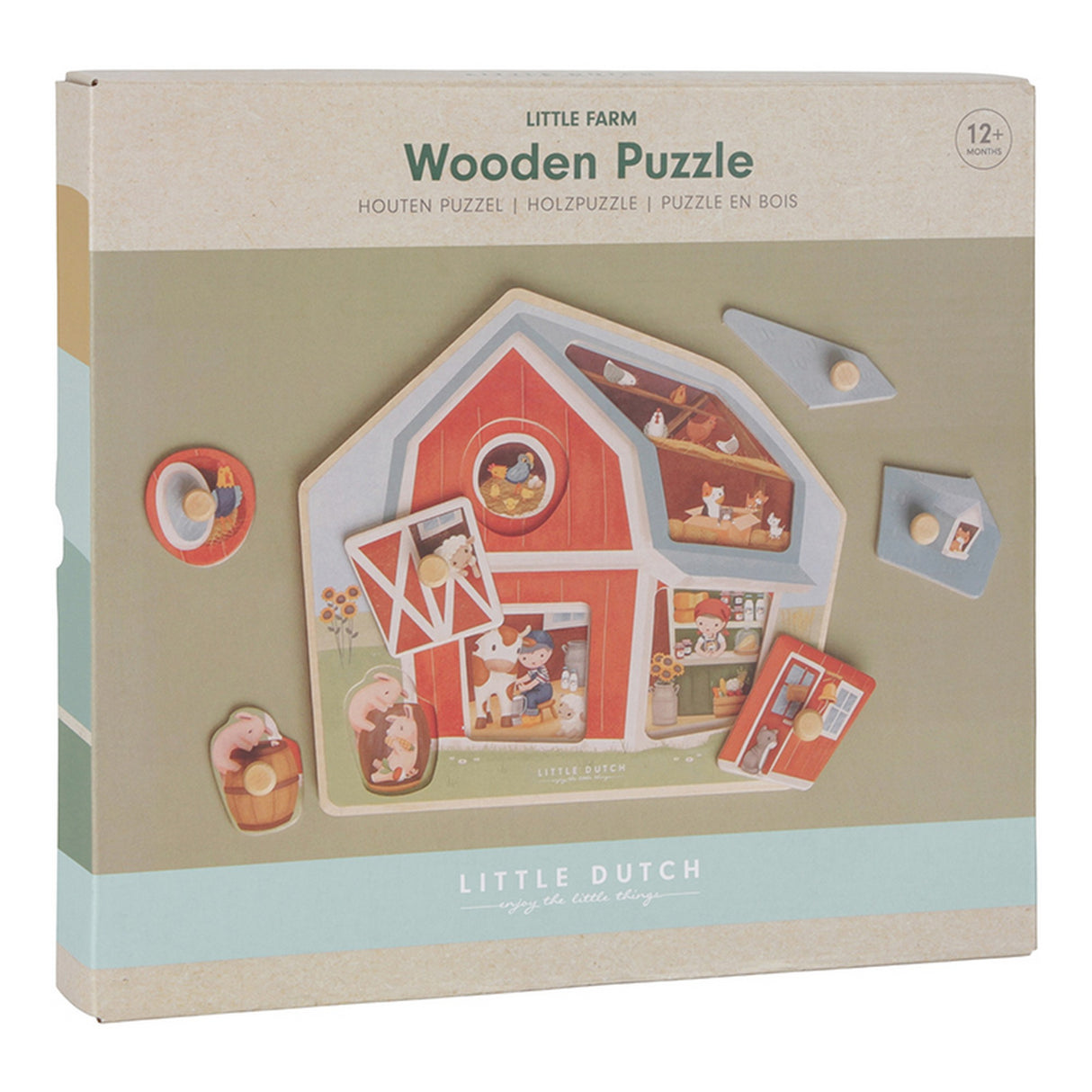 Holzpuzzle Little Farm - korbmayer. ganz besonders. für kinder.