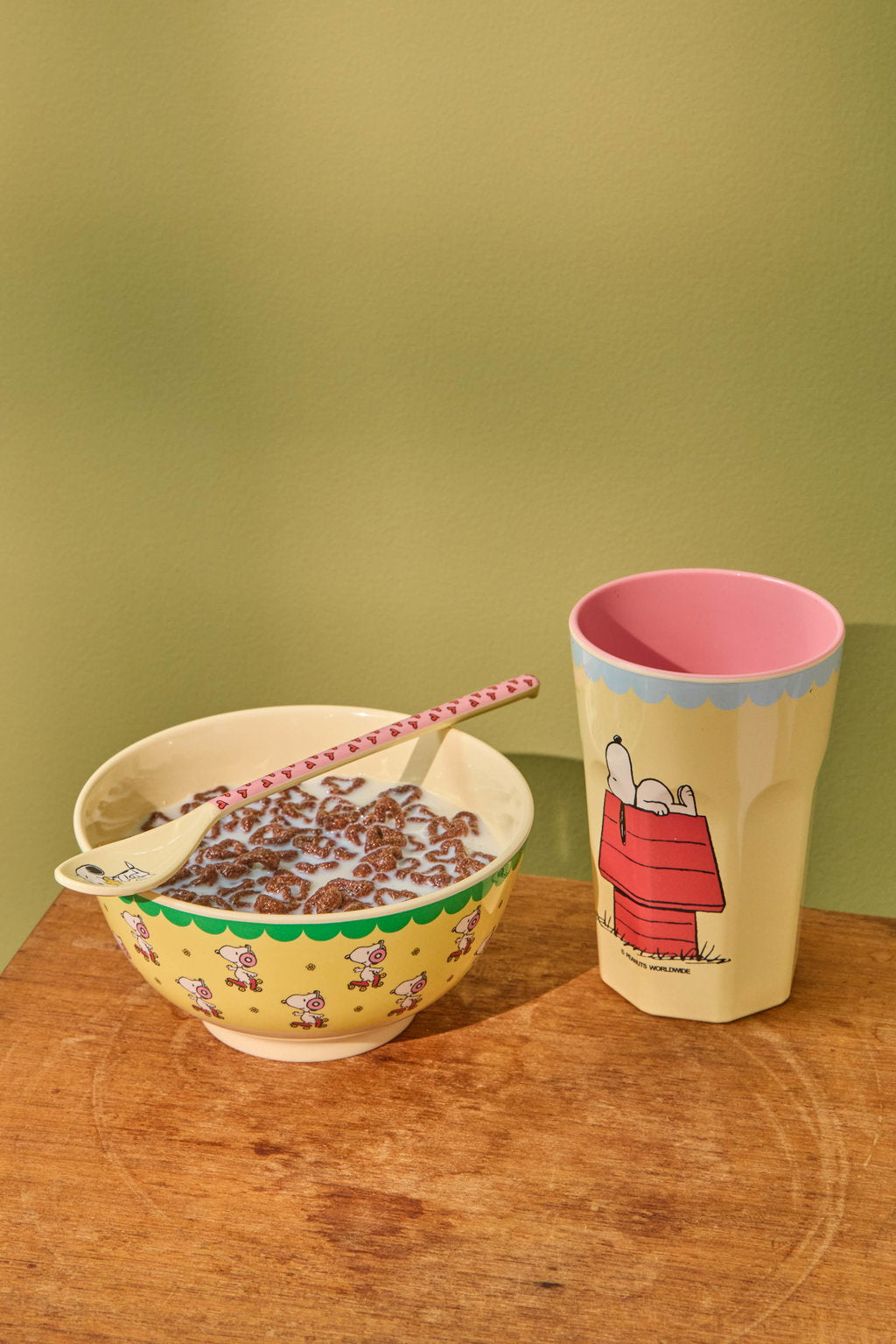 Mittlere Schale/ Snoppy Gelb
