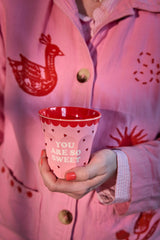 Becher/ Snoopy pink 250 ml