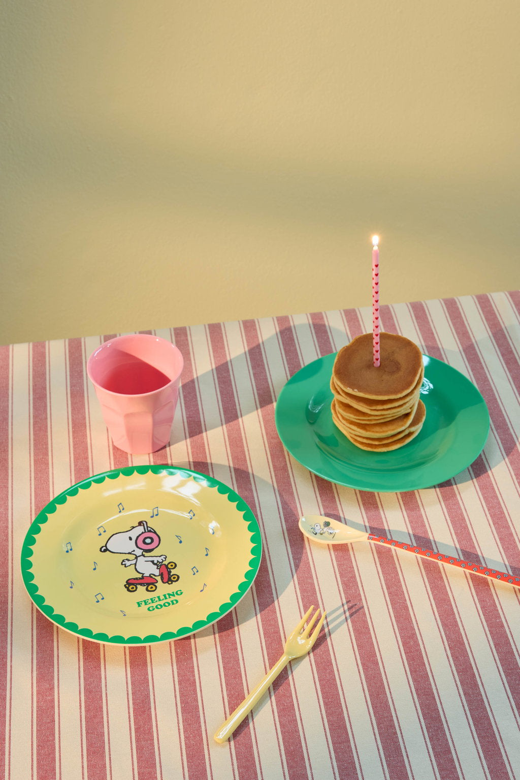 Beilagenteller/ Snoopy Gelb
