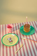 Beilagenteller/ Snoopy Gelb