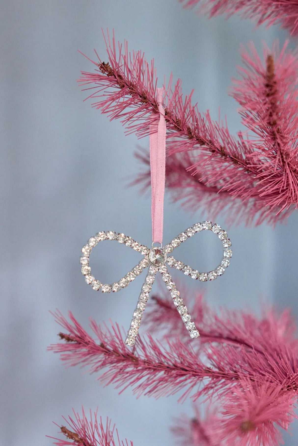 Weihnachtsschleife/ silber