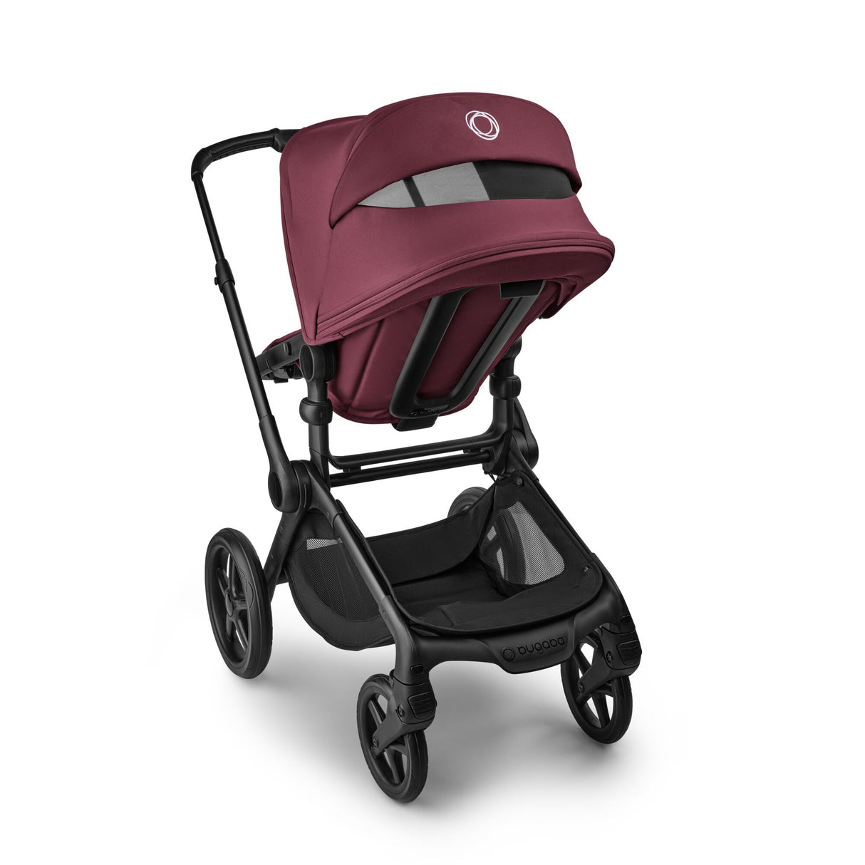 Bugaboo Fox 5 Renew Komplett Black/Dark Cherry-Dark Cherry