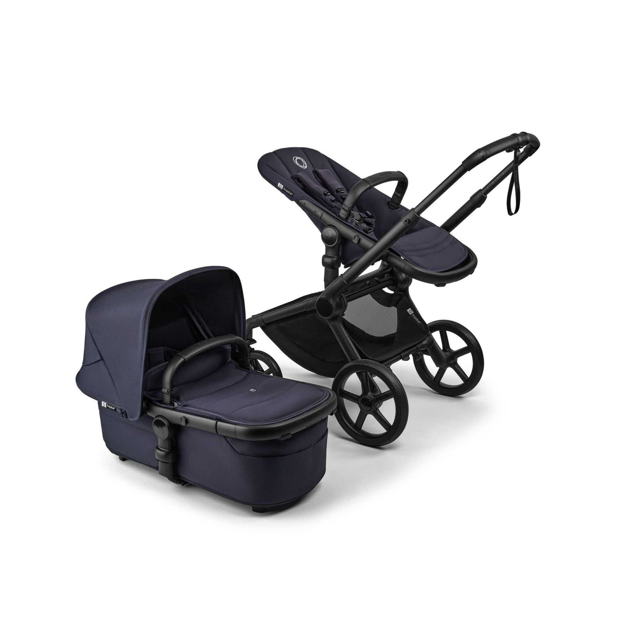 Bugaboo Fox 5 Renew Komplett Black/Deep Indigo-Deep Indigo