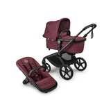 Bugaboo Fox 5 Renew Komplett Black/Dark Cherry-Dark Cherry