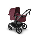 Bugaboo Fox 5 Renew Komplett Black/Dark Cherry-Dark Cherry