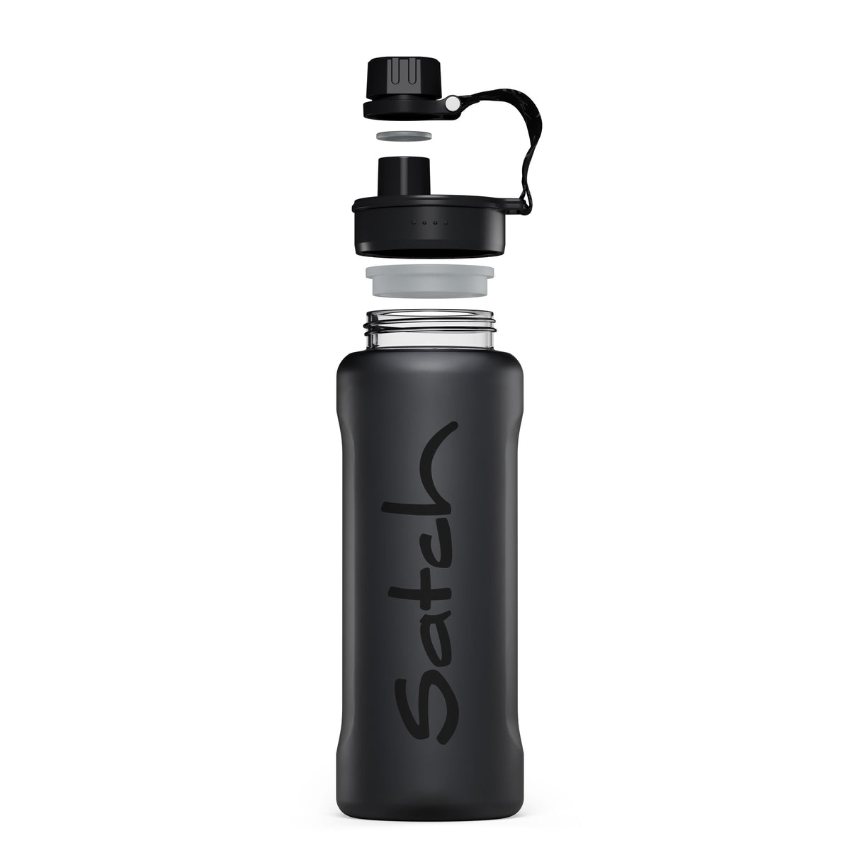 XL Trinkflasche Black