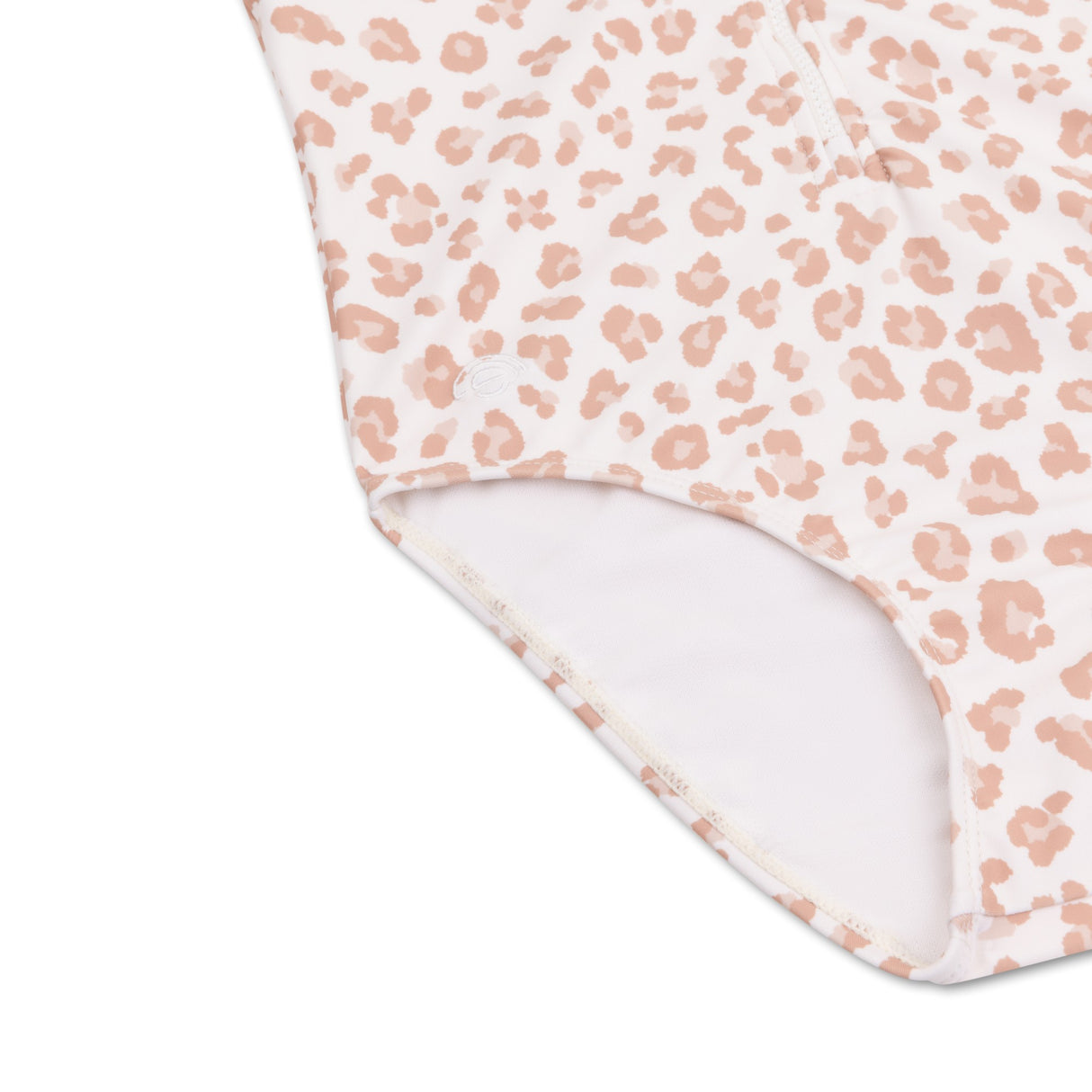 UV- Badeanzug/ Beige Leopard 98/104