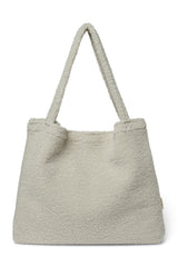 Mom Bag Teddy Light Grey