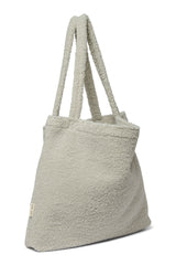 Mom Bag Teddy Light Grey